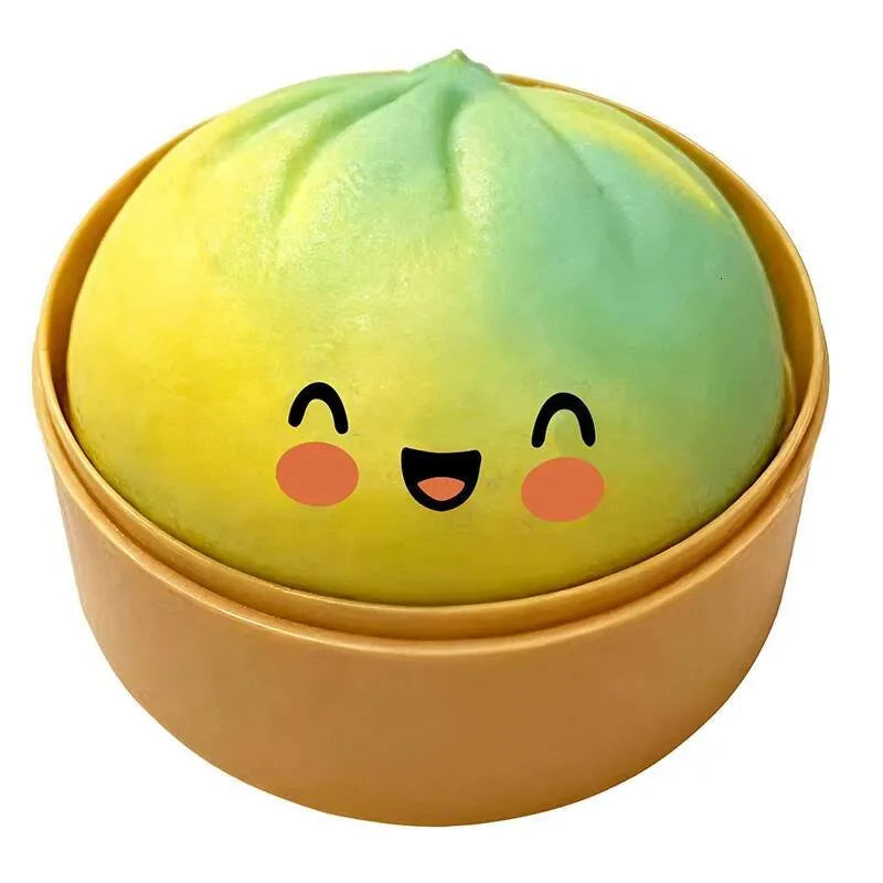 Needoh New Giant Squishys Colorful Stress Fidget Simulation Flash Dumpling Pressure Ball Slow Rebound Soft Pinch Toys