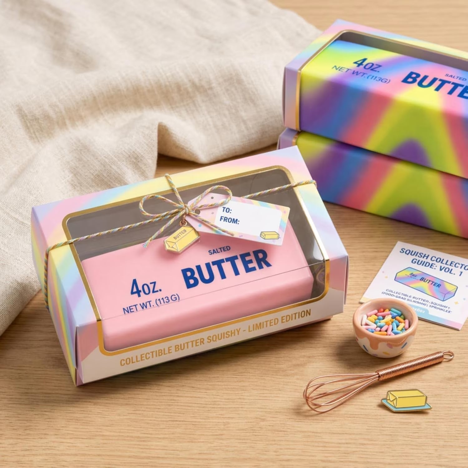Clearance Giant Butter Squishys,Jumbo Squishies Butter Stick Slow Rising Squish,Taba Squish, Stress Relief Balls,Party Favor Gift