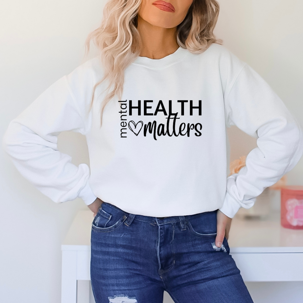 Mental Health Matters Crewneck Sweatshirt