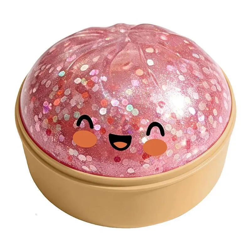 Needoh New Giant Squishys Colorful Stress Fidget Simulation Flash Dumpling Pressure Ball Slow Rebound Soft Pinch Toys